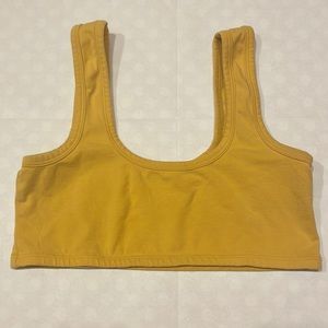 ARQ WIDE-STRAP BRA in Buttercup
